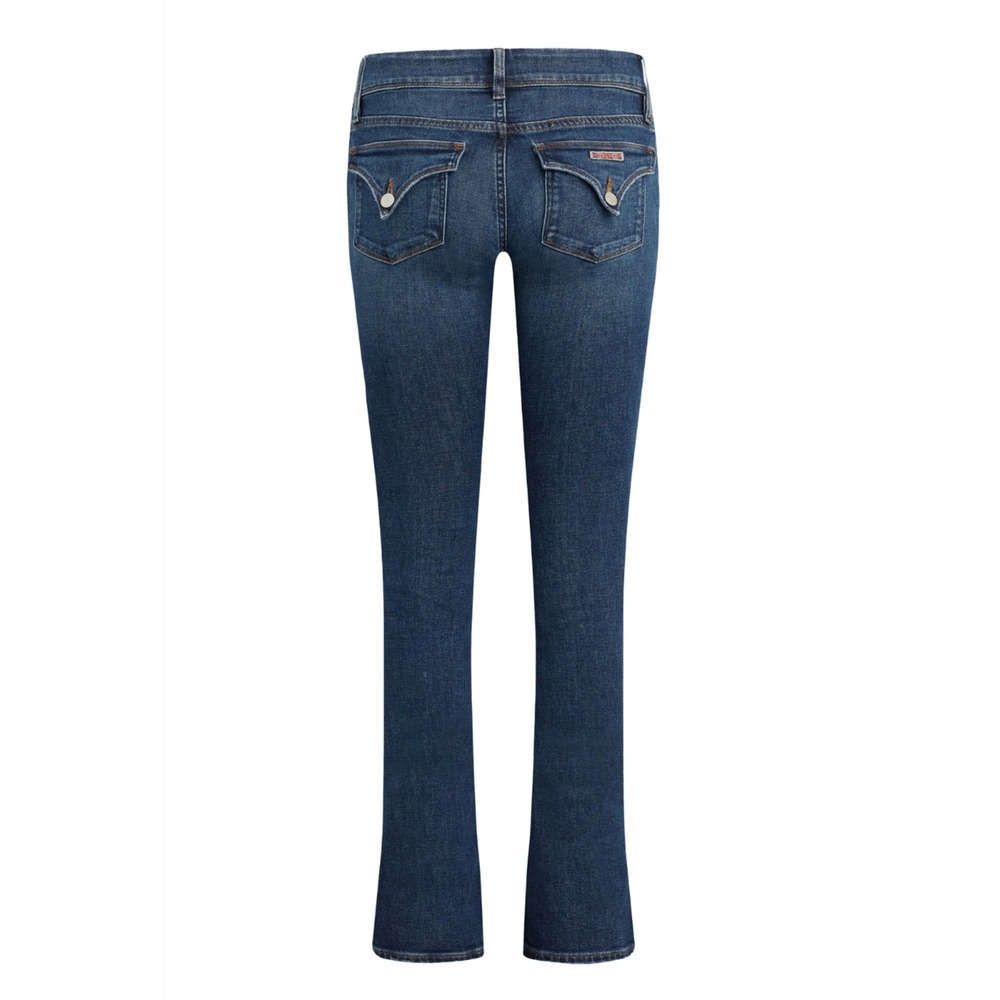 Hudson Flap Pocket Bootcut Jeans Size 32 Medium Wash Blue Mid Rise Style W170DCC
